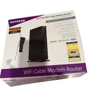 NetGear AC1750 DOCSIS 3.0 WIFI Cable Modem Router Xfinity Spectrum CoxCertified